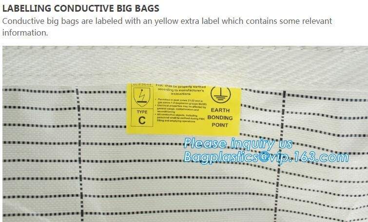 customizable PP u-panel baffle big bag /coated white woven PP jumbo bag/ventilated 4 panel baffle bag/all colors availab