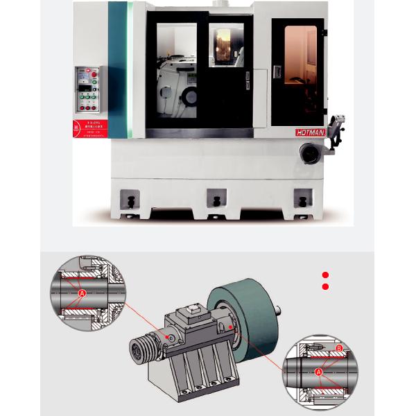FX-20G Manual 0.2MPa CNC Centerless Grinder , Multipurpose CNC Grinding Machine