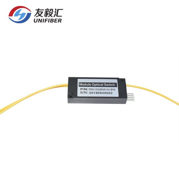 Quality 1x2 Non Latching 500mW Optical Fiber Switch 1310/1550nm for sale