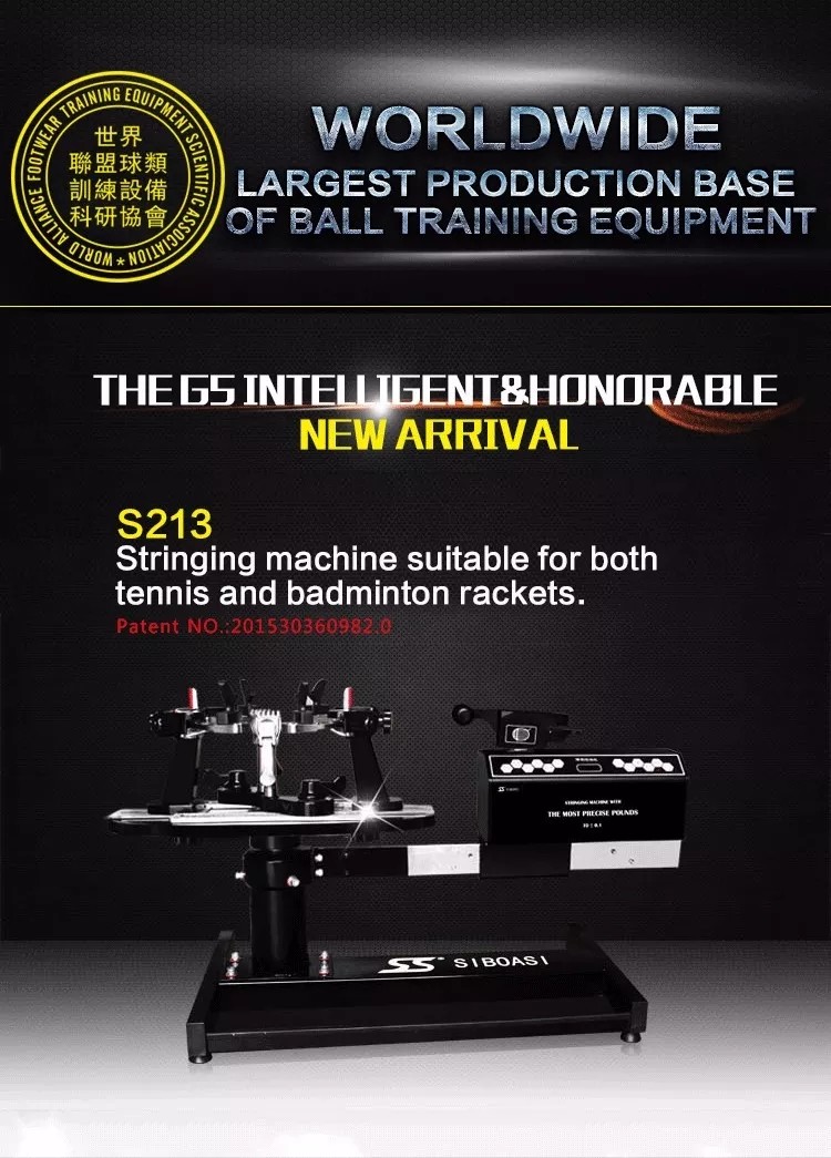 Digital Badminton Racket Stringing Machine Computer Operated