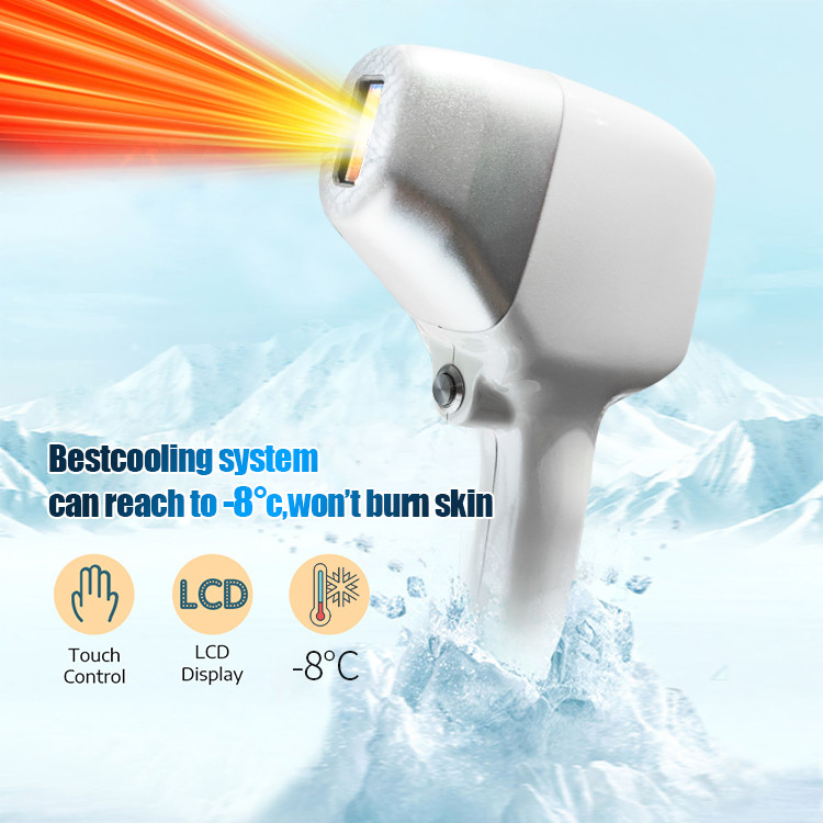 50kg OEM 808nm Diode Laser Hair Removal 1-10hz Frequency