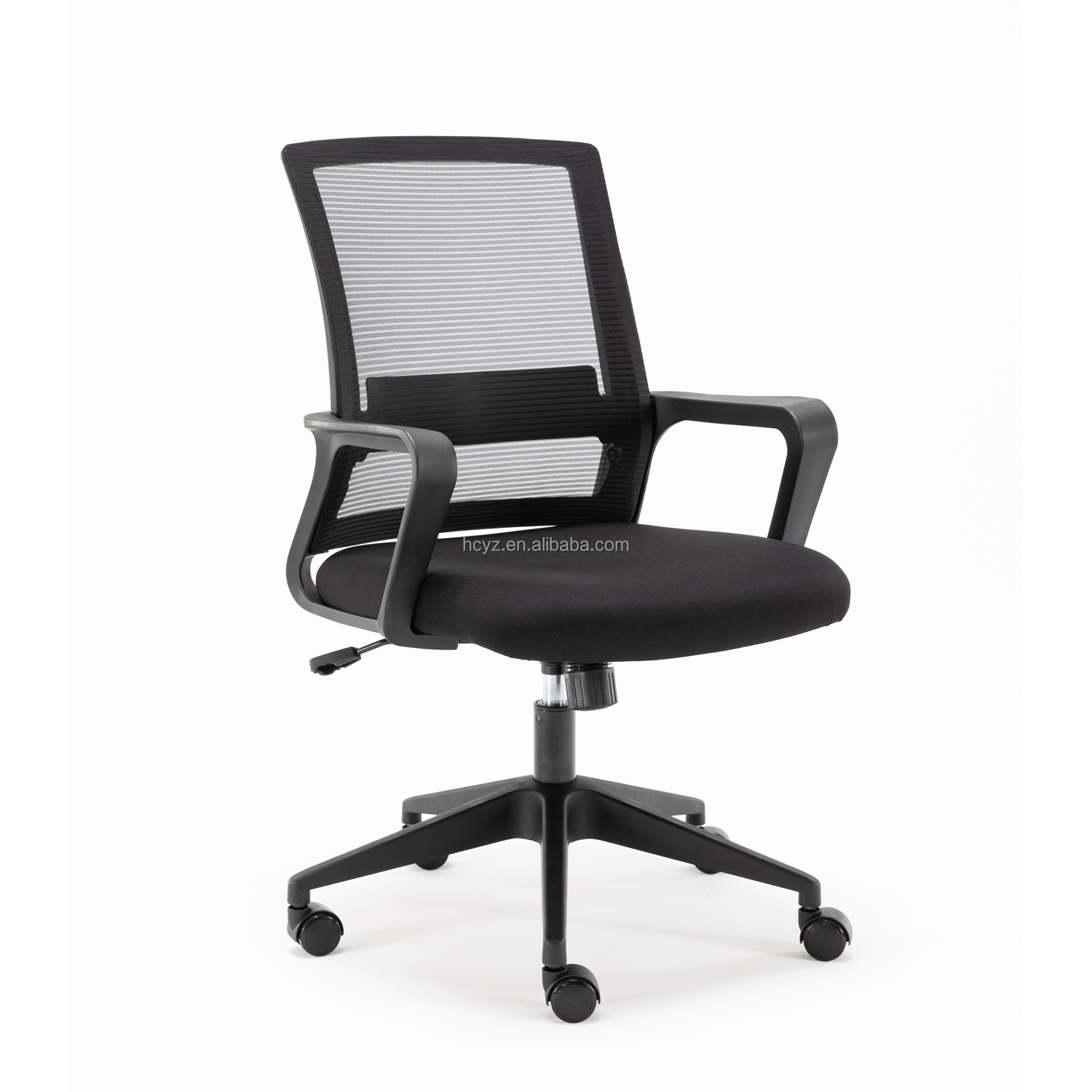 Design High Back Office Ergonomic Chair with Adjustable Backrest and Armrest from Anji