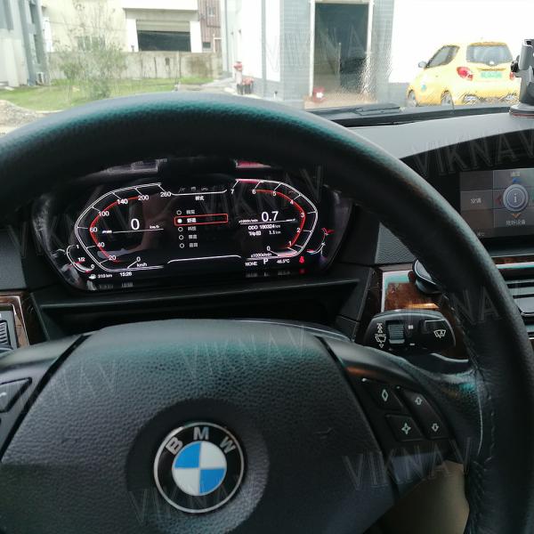 Viknav For BMW 5Series E60 E61 E63 E64 (2004-2009) 12.3 inch Digital Dashboard LCD Speedometer Vehicle Display Panel