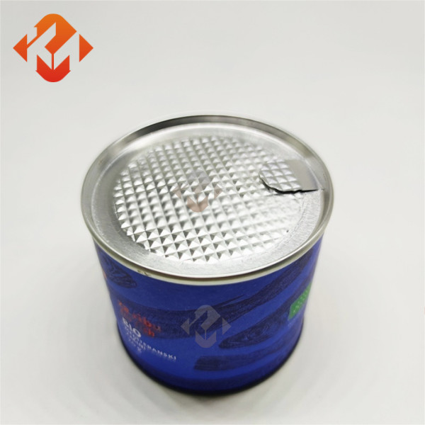 Customized Food Grade Paper Can Environmentally Friendly Composite Paper Can