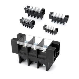 China 600V 40A 100A 75A 150A Feed Through Wall Mounted Barrier Terminal Blocks 13.0mm 16.0mm 21.0mm 27.0mm Pitch on sale