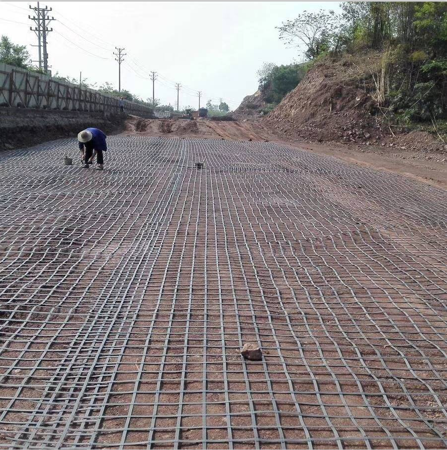 Geogrid for Road Airport Railway Slope and River Bank Surface Resistance Engineering