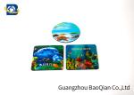 Round / Square Shape Custom Drink Coasters 3D Lenticular UV Offset CMYK Printing