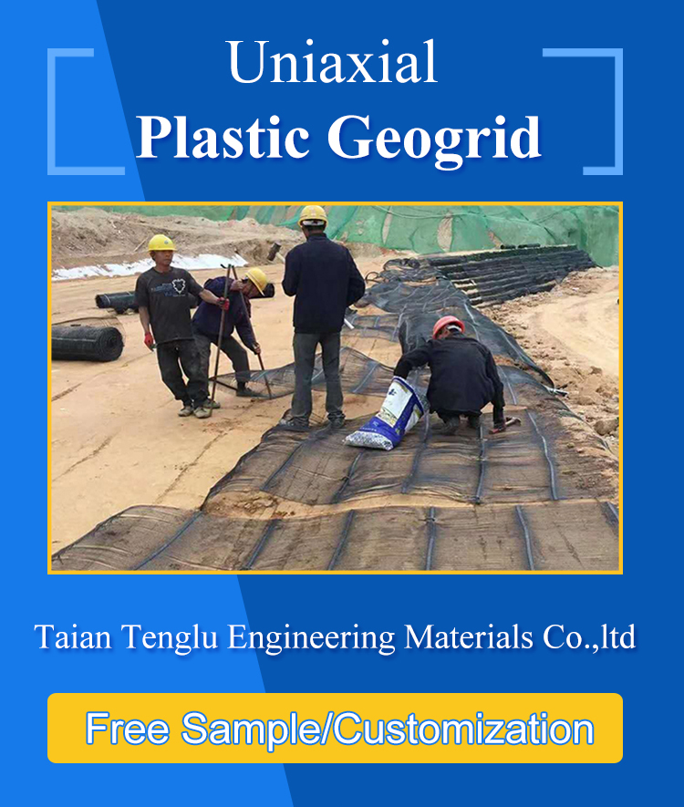 Uniaxial Plastic Geogrid The Top-Notch Roadbed Material for Highway Construction