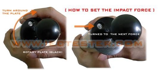 IEC 60065 Audio Video Test Equipment / Spring Operated Impact Hammer
