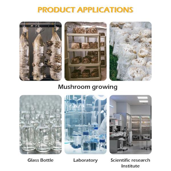 Mushroom Sterilizing Equipment Substrate Autoclave Machine For Mushroom Spawn