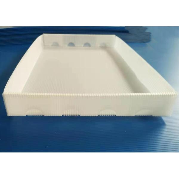 Polypropylene Corrugated Plastic Crates White Hollow Sheet Tray Archival Waterproof Box