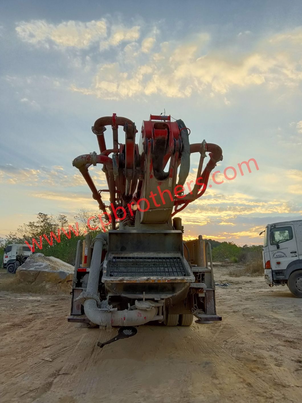 2012 Putzmeister 46m Truck Mounted Pump Machine Equipment