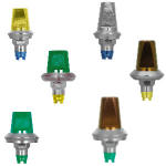 click to enlarge Biomet 3I Certain® Titanium Temporary Abutment Compatible NP 3.4mm/ RP 4.1mm/ WP 5.0mm (Engaging & Non-Engaging)