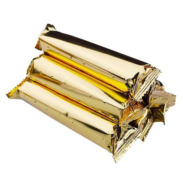 Servo Control 220V 50Hz Metallic Film Pillow Packaging Machine Customized For Thermal Paper Large Dia Rolls