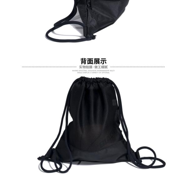 Promotional Foldable Sport Drawstring Bag Customized Color Medium Size