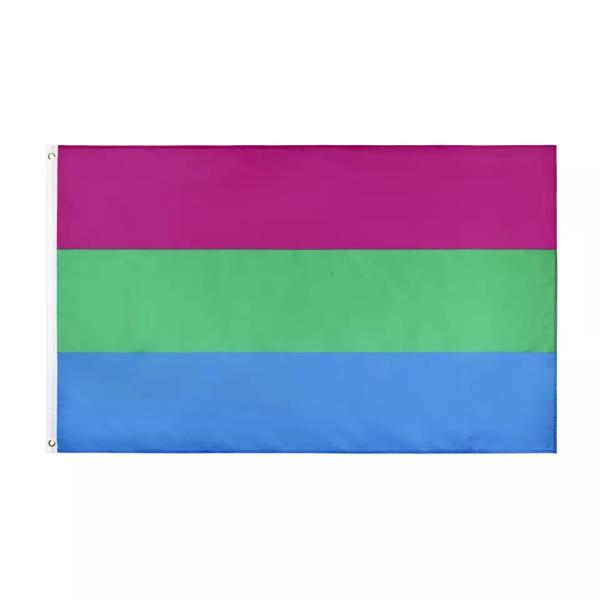 3x5Ft Rainbow LGBT Flags Digital Printing Bandeira LGBT Progress Flag