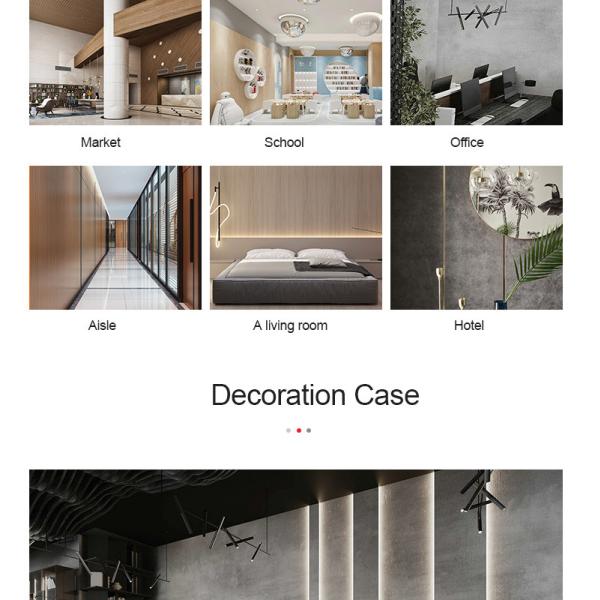 ISO9001 Moisture Proof Bamboo Charcoal Wall Board Wood Veneer Wall Panels