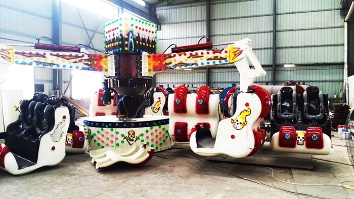 Amazing Movement Kiddie Amusement Rides With Lift Swing And Rotate Function