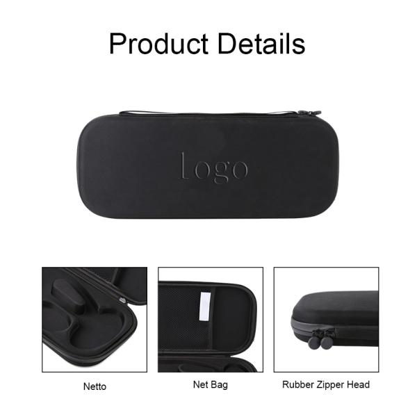 Carrying Stethoscope Case For Littmann Classic Iii , Hard Zipper Eva Stethoscope Cases
