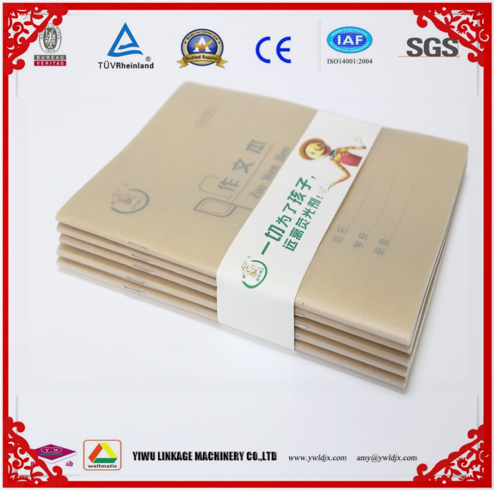 Streamlined Production of Lined Pages Writing Notebooks with Fully Automatic Machine