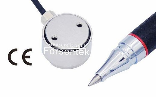 Micro Compression Force Transducer 2lb Flanged Load Cell 5lb Column Force Sensor 10lb