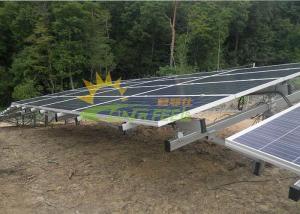 China 5°~45° Anodized Solar Panel Racking System 80cm Snow load wholesale