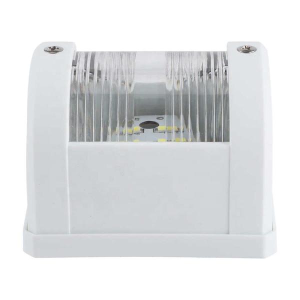 12V 135Degree All Round White Led Navigation Light White Shell