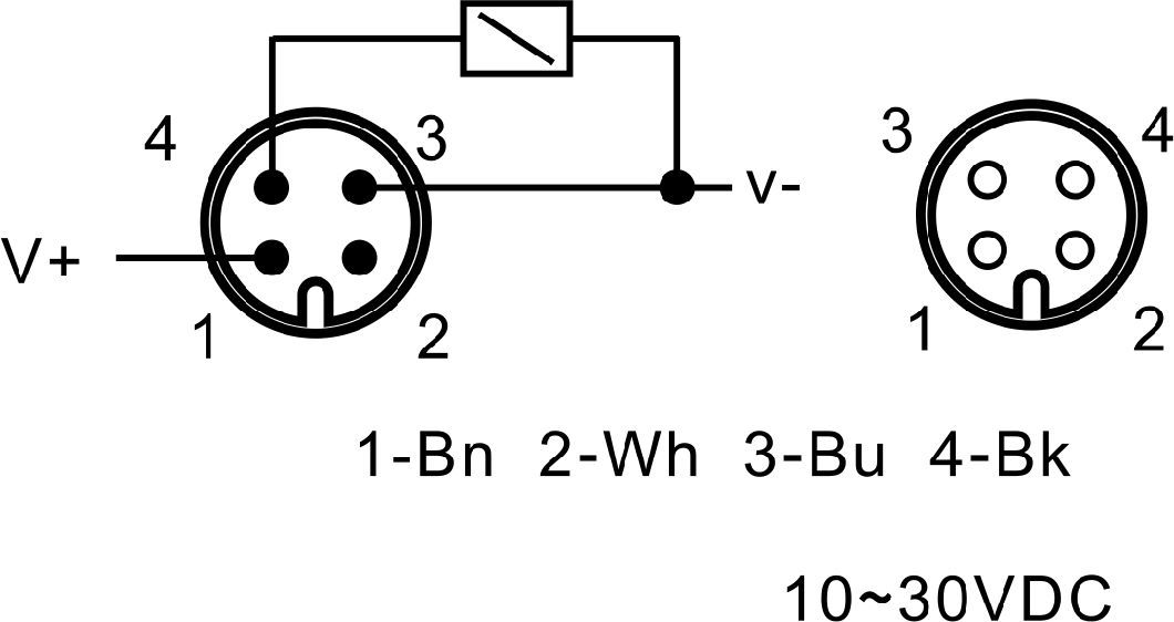Infrared Reflective Photocell Sensor with 7m Detection Range Used for Door Safety