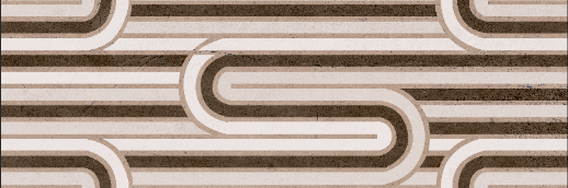 Smooth Edge Decorative Porcelain Floor Tile Low Water Absorption Heat Insulation