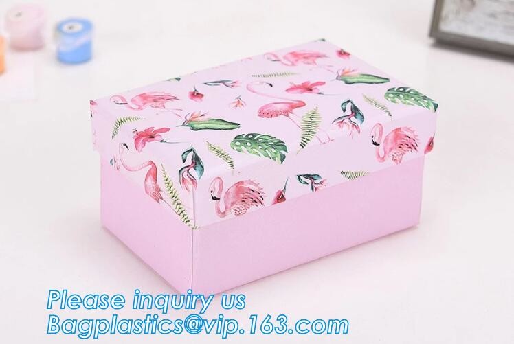 Custom design gradient color luxury paper packaging gift box with lid,Paper Flower Box Florist Bouquet Box Packaging Ros