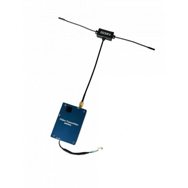 600Mhz VTX Analog Video Transmitter for Smooth Video Streaming with 8th