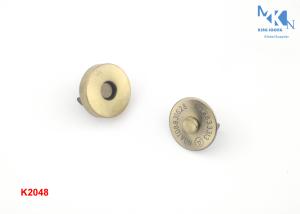 China Brush Magnetic Handbag Clasp , Magnetic Bag Clasps K2048 Customized Design wholesale