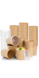 Disposable Paper Bowls