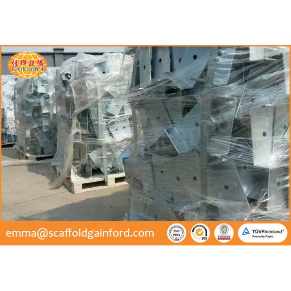 Scaffolding adjustable painted galvanized U head screw jack with 700mm for measure the horizontal level