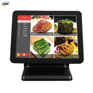 15 / 17 Capacitive Touch Screen Point Of Sale Computer System Low Power Consumption