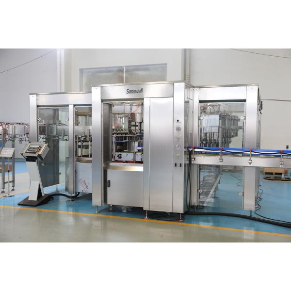 330ML 2500BPH Juice Filling And Sealing Machine 1.8kw Adjustable Frequency