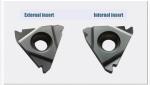 Industrial TIAIN Coating Laydown API Threading Inserts Right Cut 22NR API502