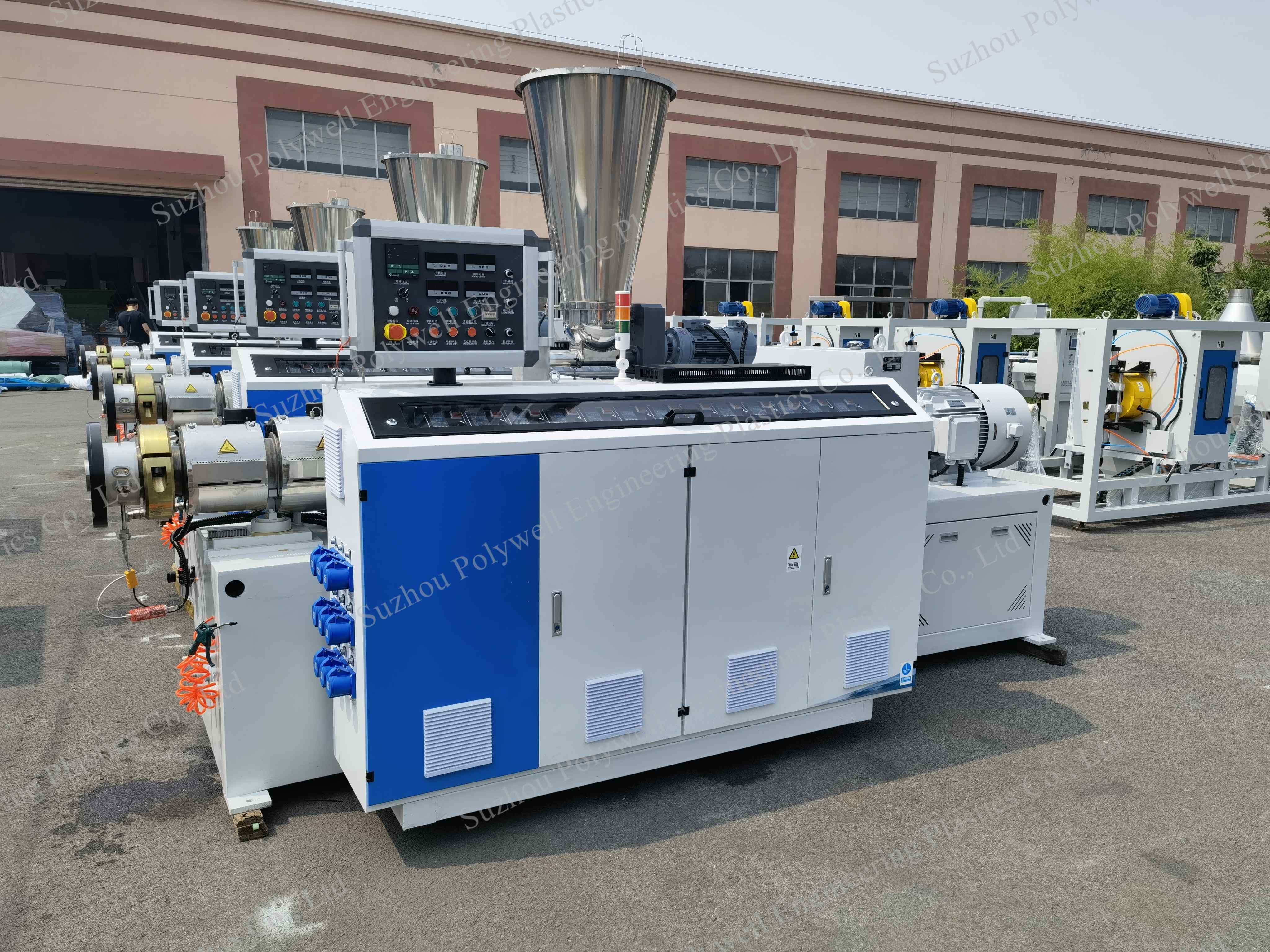 Economic Solution on Oriented PVC/UPVC Pipe Manufacturing Process Plastic Extrusion Line PVC Pipe Extruder