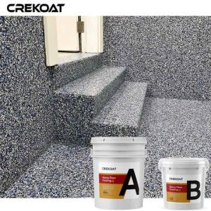 Seismic Resilience Epoxy Flake Floor Coating Colors Retain Vibrancy Over Time Low VOC