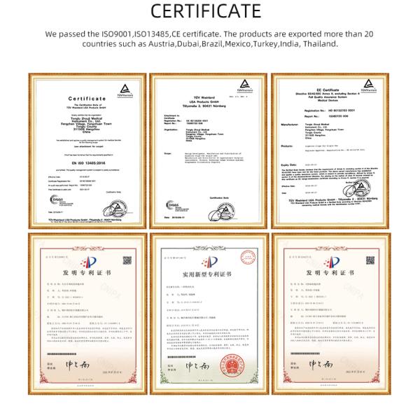 ML Size Non-Absorbable Polymer Ligation Clip for Ligating Blood Vessels GB/T18830-2009 Compliant