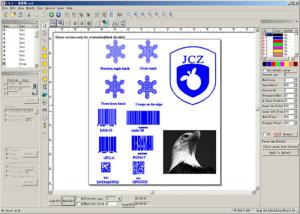 EZCAD2  Green Laser Engraving Machine Software Double Axis / Z Axis