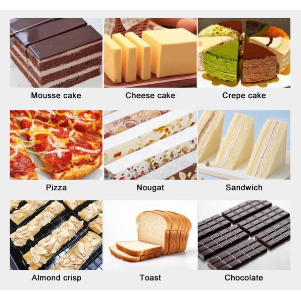 65mm-315mm Bread Cutting Machine Blade For Cut Cakes Pies Cheese Pizza Bread Sweets