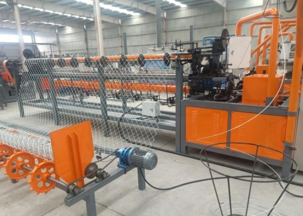 Quality Plc Single Wire Chain Link Fence Machine Galvanized Automatic for sale