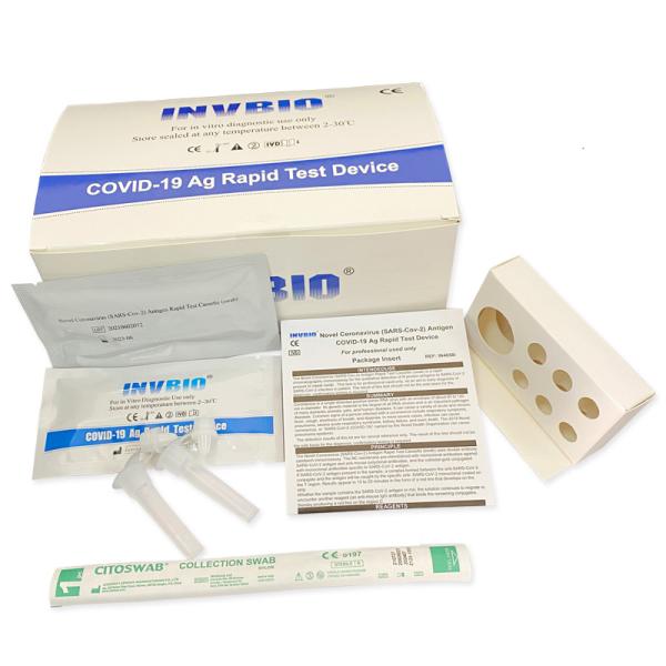 Quality Eu Common List Covid-19 Art Antigen Self Test Rapid Kit High Sensitivity for sale