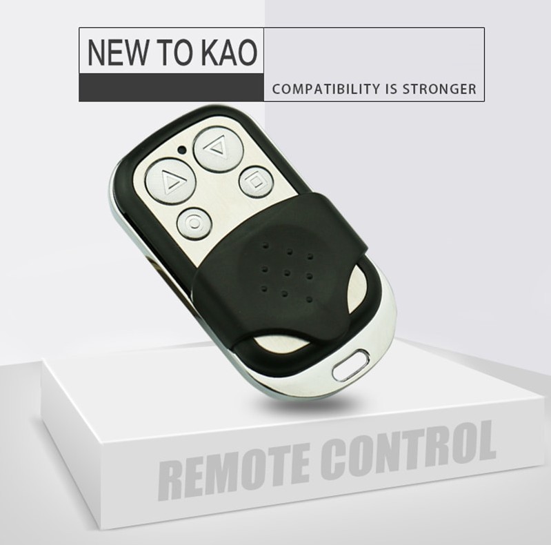 Wireless Remote Control 4 Keys Duplicator Copy Learning Code RF Remote Control Key for Electric Gate Garage 315/433MHZ