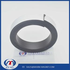 China Flexible Magnets Rubber magnets with adhesive in rolls wholesale