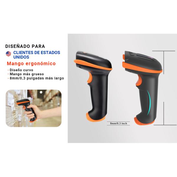 CCD Handheld Scanning Devices USB Interface Grocery Barcode Scanner