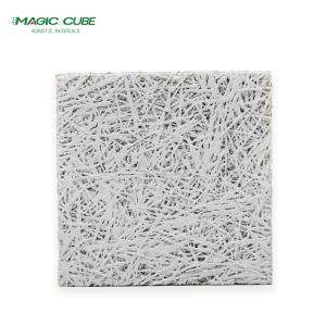China Factory Delivered 15mm/20mm Thickness Conference Room Sound Absorbing  Wood Wool Wall Panels wholesale