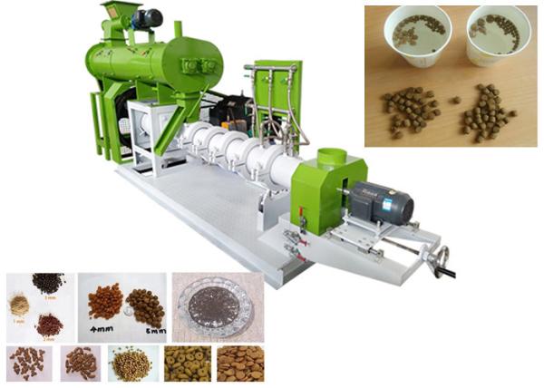 Quality Automatic Fish Feed Production Machine Digestible Structure Novel Shape for sale