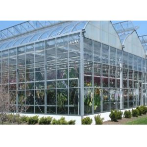 China Clear Agricultural Greenhouse , PE PC Plastic Film Greenhouse Customized Length wholesale
